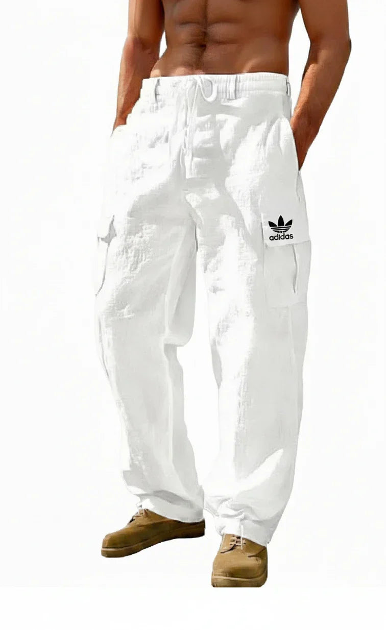Cargo Comfort Linen Pants